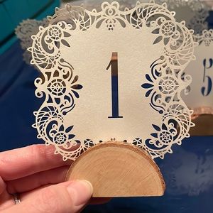 Rustic wedding decor